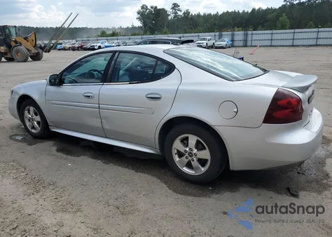 2005 Pontiac Grand Prix Gt from USA, damaged, VIN 2G2WS522051163084